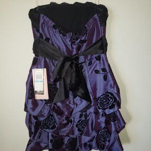 Purple homecoming dress